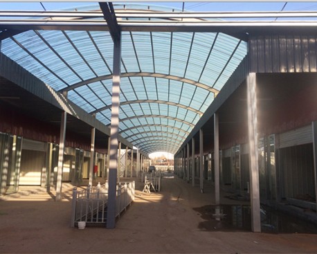 河南百貨市場(chǎng)-采光板項(xiàng)目